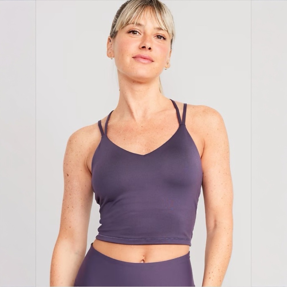 Old Navy Purple Crop Top